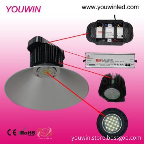 Meanwell driver LED High Bay Light With Philips Chip,5 Years Warranty